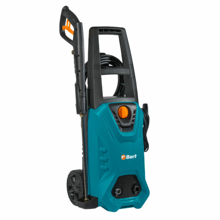 Минимойка BORT BHR-2300-PRO, мощность 2,3 кВт, давление 170 бар, шланг 8 м, 93416299, 456380