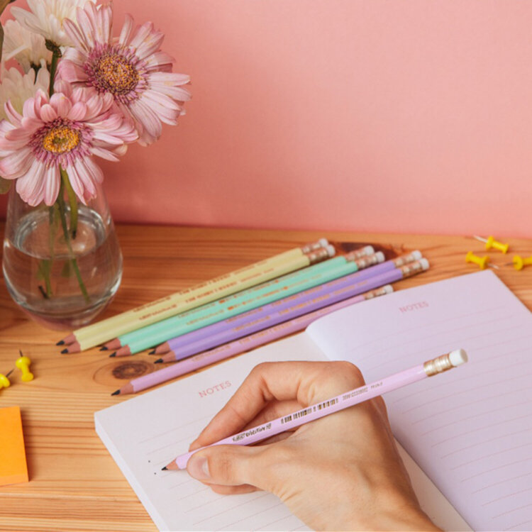 Карандаш чернографитный BIC, 1 шт., "Evolution Pastel", HB, с ластиком, корпус ассорти, 518306, 36 штук, 182214