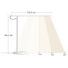 Умная настольная лампа светильник XIAOMI Mi Smart LED Desk Lamp 1S, на подставке, LED, белый, MUE4105GL, 238356