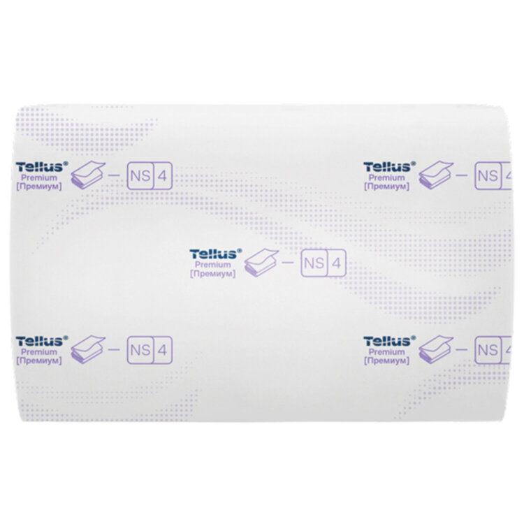 Салфетки Tellus/TORK (Система NS4) ПРЕМИУМ, 2-слойные, КОМПЛЕКТ 20 шт., 200 шт., белые, 773100, 118798