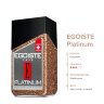 Кофе растворимый EGOISTE "Platinum" 100 г, стеклянная банка, сублимированный, ШВЕЙЦАРИЯ, 8467, 621188