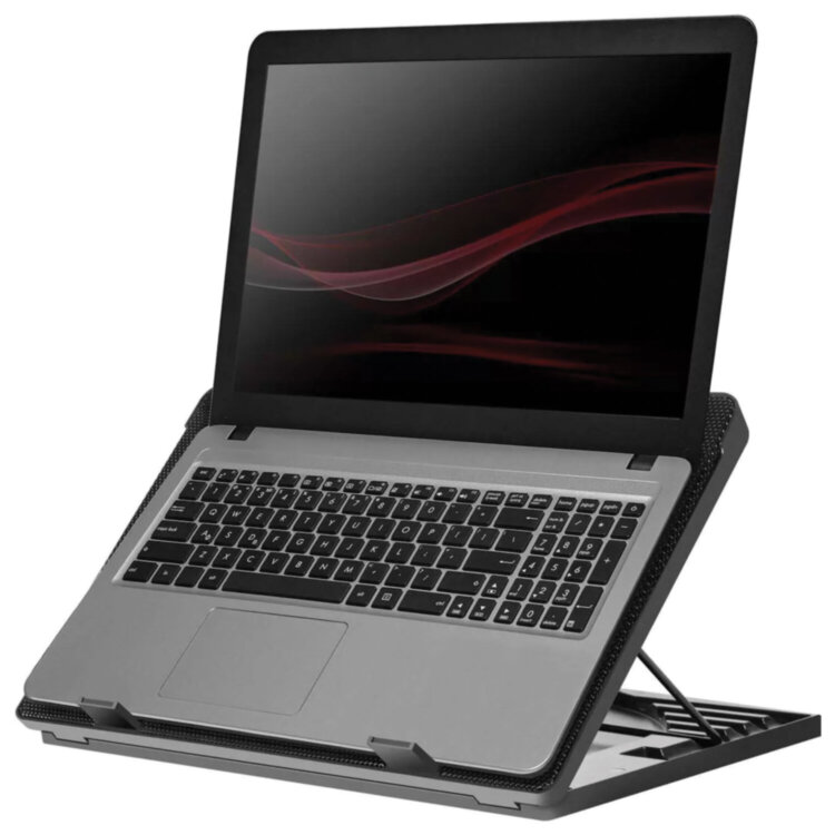 Подставка для ноутбука DEFENDER NS-501, 15,6-17", 2 USB, 3 вентилятора, 29501, 513688