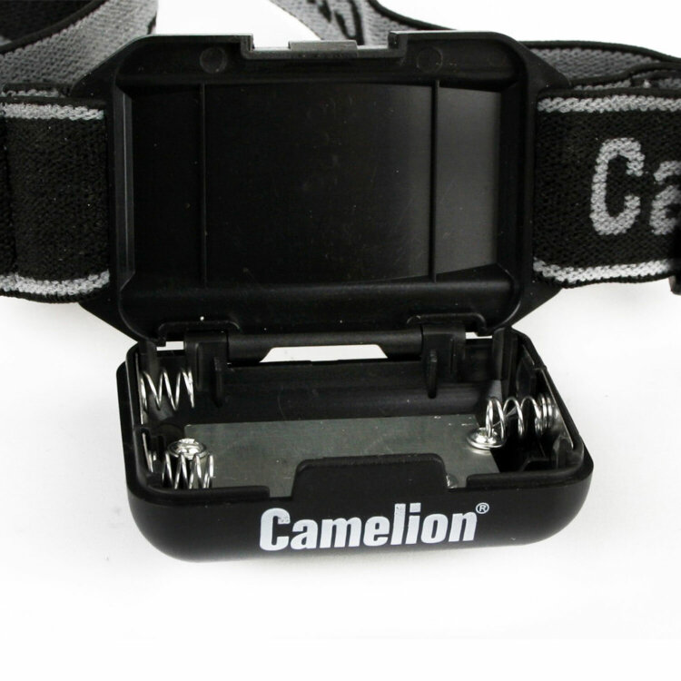 Фонарь налобный CAMELION 1 Вт COB, 3 режима, питание 3хAAА (не в комплекте), LED5355, 238277