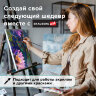 Кисть художественная профессиональная BRAUBERG ART CLASSIC, синтетика, мягкая, веерная, № 0, длинная ручка, 200947, 200947