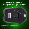Мышь беспроводная с бесшумным кликом SONNEN V18, USB, 800/1200/1600 dpi, 4 кнопки, черная, 513514, 513514