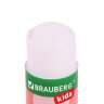 Клей-карандаш "Зверята: кошка, мышка, хрюшка", 9 г, фигурный колпачок, 3 шт./блистер, BRAUBERG KIDS, 271141, 271141