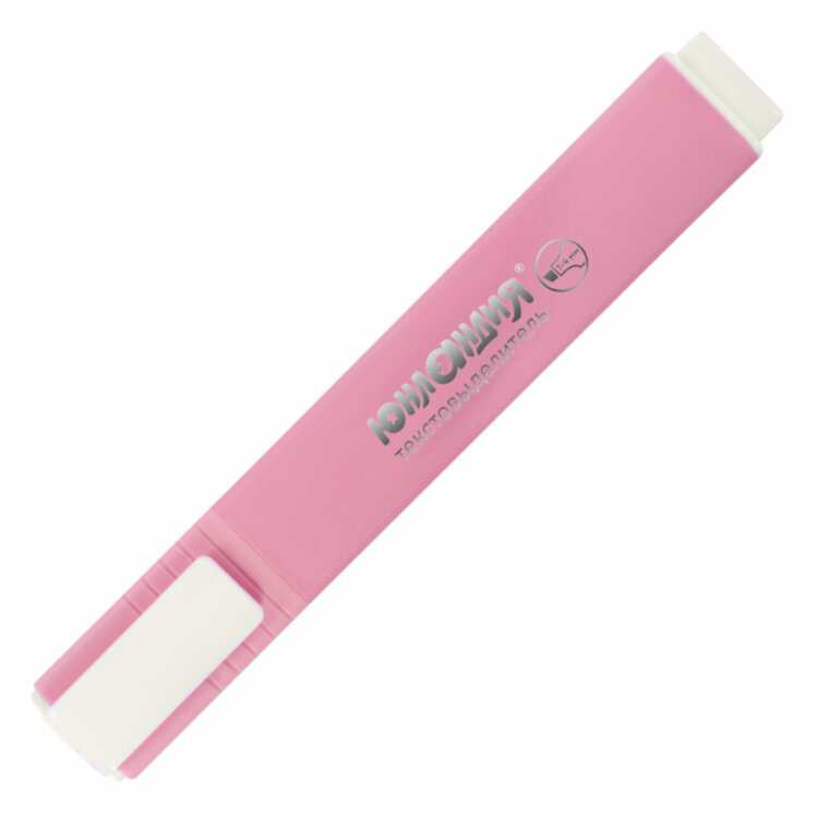 Текстовыделитель ЮНЛАНДИЯ "COLORSTAR PASTEL", ПАСТЕЛЬНЫЙ РОЗОВЫЙ, линия 1-4 мм, 151712, 151712