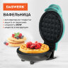 Электровафельница антипригарная для венских и бельгийских вафель, d 12 см, 350 Вт, DASWERK (ДАСВЕРК), WM-3, 455650, 455650