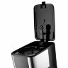 Кофеварка капельная BRAYER BR1125, 900 Вт, объем 1,25 л, LED-дисплей, термокружка в ПОДАРОК, черная, 456901