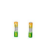 Батарейки аккумуляторные GP ReEnergy Ni-Mh мизинчиковые КОМПЛЕКТ 2 шт., ААА (HR03), 950 mAh, 100AAAHCRGY, 100AAAHCRGY-2CR, 458467