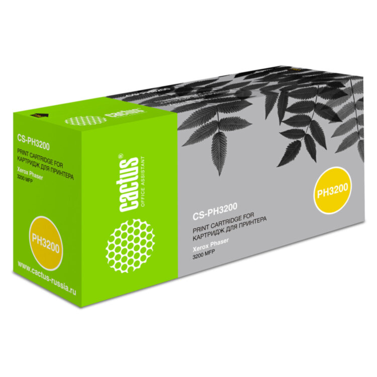 Картридж лазерный CACTUS (CS-PH3200) для XEROX Phaser 3200/3200mfp, ресурс 3000 стр., 362566