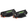Картридж лазерный CACTUS (CS-CE278AD) для HP LaserJet P1566/1606DN, КОМПЛЕКТ 2 шт., ресурс 2х2100 страниц, 361967