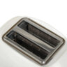 Тостер POLARIS PET 0702L, 750 Вт, 2 тоста, 6 режимов, механическое управление, пластик, белый, 03277, 456740