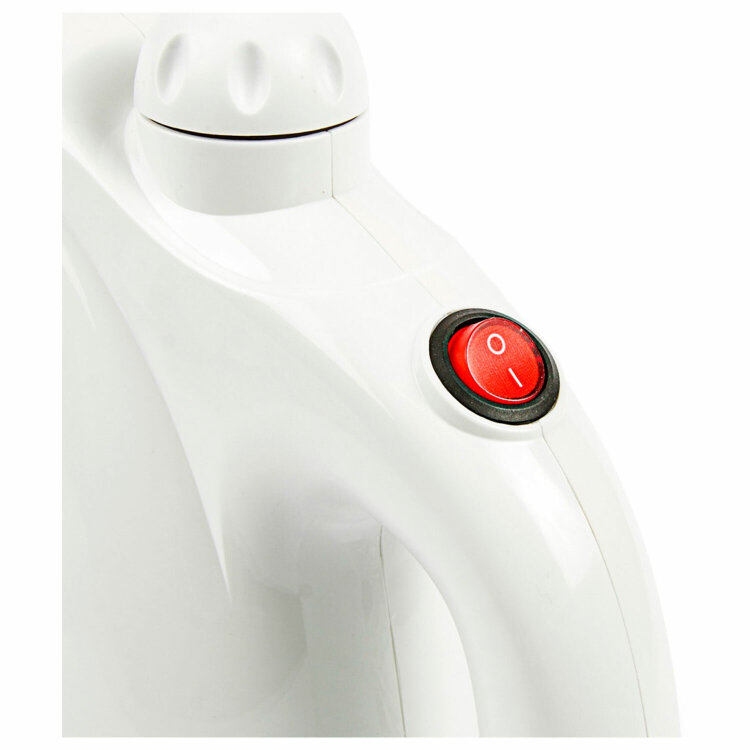 Отпариватель ручной CENTEK CT-2380, 800 Вт, пар 15 г/мин, резервуар 0,33 л, 1 режим, белый, 457584