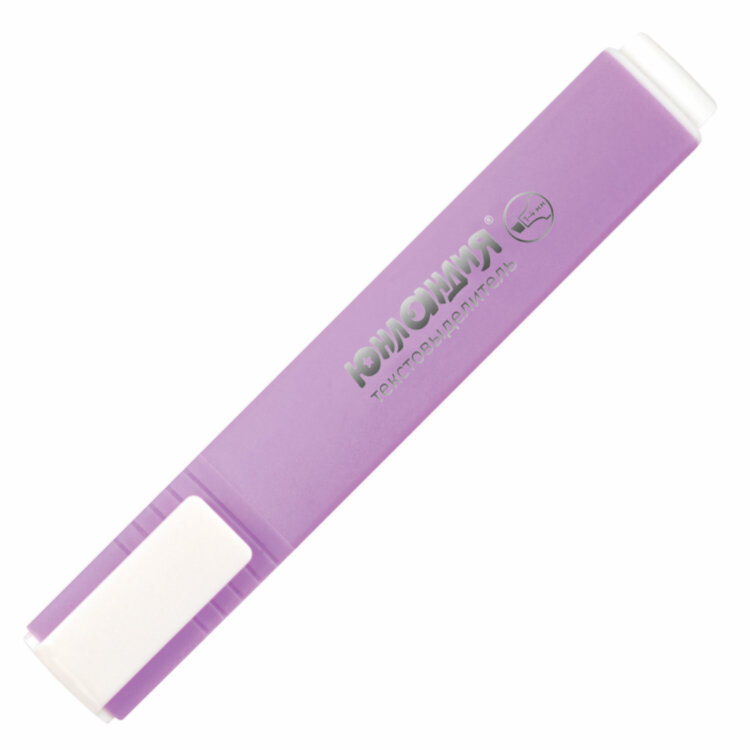 Текстовыделитель ЮНЛАНДИЯ "COLORSTAR PASTEL", ЛАВАНДОВЫЙ, линия 1-4 мм, 151714, 151714