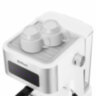 Кофеварка рожковая KITFORT КТ-7139, 1050 Вт, объем 1,5 л, 15 бар, ручной капучинатор, белая, 456899