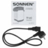 Термопот SONNEN TP-60, 6 л, 900 Вт, 1 температурный режим, 3 режима подачи воды, сталь, черный/серебро, 456713, 456713