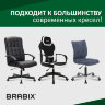 Газлифт BRABIX A-140 стандартный, черный, длина в открытом виде 413 мм, d50 мм, класс 2, 532002, 532002