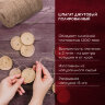 Шпагат джутовый полированный длина 500 м диаметр 1,5 мм, 2-х ниточный, BRAUBERG, 607944, 607944