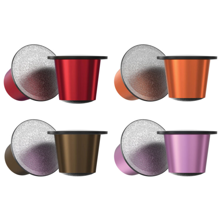 Кофе в капсулах 80 порций "Ассорти 4 вкусов" для Nespresso, COFFESSO, 101740, 622391