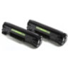 Картридж лазерный CACTUS (CS-C725D) для CANON LBP-6000/6020/6020B, комплект 2 шт., ресурс 2х1600 стр., 362712