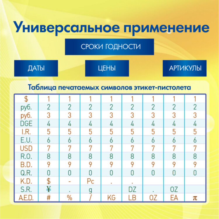 Этикет-пистолет однострочный, волнистая лента 26x12 мм, 9 символов, BRAUBERG, 290437, 290437