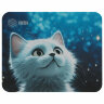 Коврик для мыши CACTUS "White Cat", 220x180x2 мм, CS-MP-P06XS, 514118