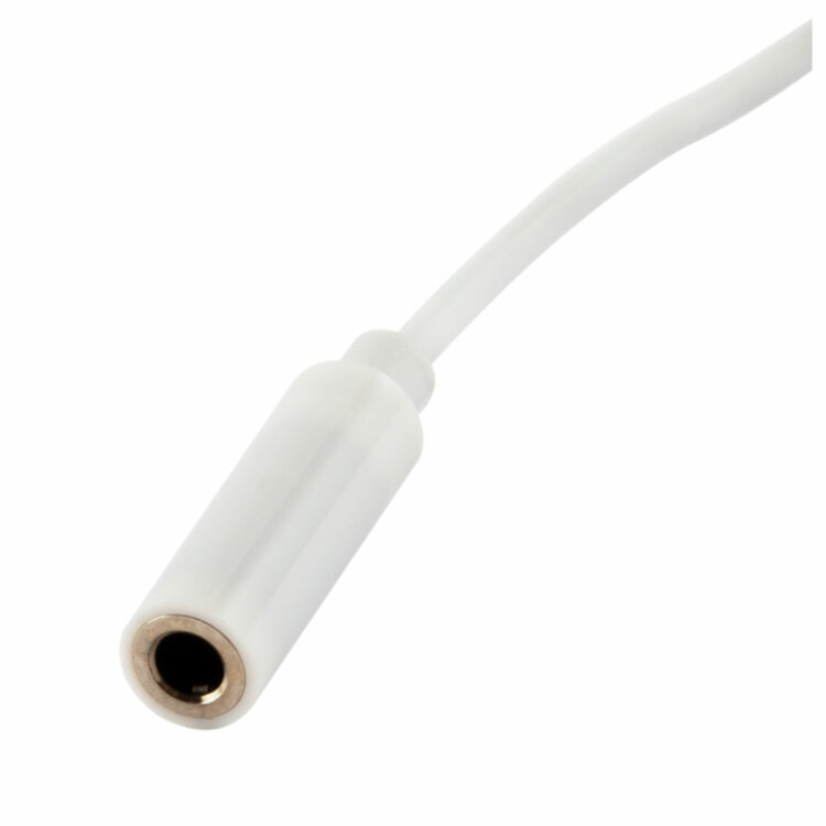 Переходник для наушников с Type-C на AUX (MINI JACK 3.5 мм), MB mObility, белый, УТ000025651, 514098