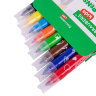 Фломастеры-штампы двусторонние "FUNNY STAMPS", 8 цветов, BRAUBERG KIDS, картонная коробка с европодвесом, 152179, 152179