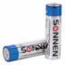 Батарейки КОМПЛЕКТ 2 шт., SONNEN Super Alkaline, АА(LR6,15А), алкалиновые, пальчиковые, в блистере, 451093, 451093
