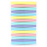 Закладки клейкие пастельные BRAUBERG PASTEL, 44х4 мм, 300 штук (15 блоков х 20 листов), 116683, 116683