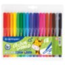 Фломастеры 18 ЦВЕТОВ CENTROPEN "Colour World", круглые, смываемые, вентилируемый колпачок, 7550/18TP, 775501884, 151168