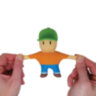 Фигурка-антистресс тянучка STUMBLE GUYS, блистер, ассорти 6 видов, 6 штук, 666995