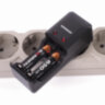 Батарейки аккумуляторные Ni-Mh мизинчиковые КОМПЛЕКТ 2 шт., AAA (HR03) 650 mAh, SONNEN, 454236, 454236