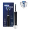 Зубная щетка электрическая ORAL-B (Орал-би) Vitality Pro, ЧЕРНАЯ, 1 насадка, 80367641, 608719