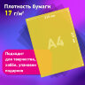 Цветная бумага ТИШЬЮ 17 г/м2, А4 (210х297 мм), 20 листов, 10 цветов пастель, в папке, BRAUBERG, 116497, 116497
