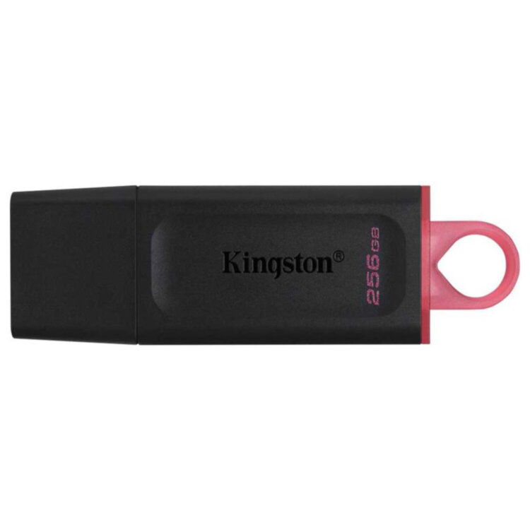 Флеш-диск 256 GB KINGSTON DataTraveler Exodia, разъем USB 3.2, черный/розовый, DTX/256GB, 513640
