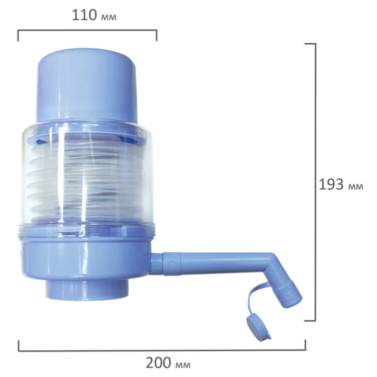 Помпа для воды SONNEN M-23, механическая, 455939, 455939