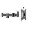 Кронштейн для монитора настольный VESA 75х75, 100х100, 17"-32", до 8 кг, SONNEN STATIC, 455942, 455942