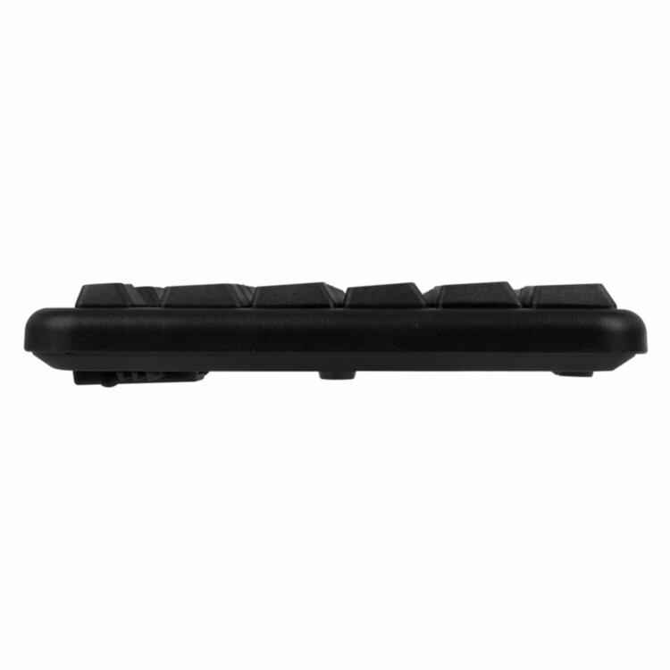 Набор проводной SONNEN KB-S110, USB, клавиатура 113 клавиш, мышь 3 кнопки, 1000 dpi, черный/серебристый, 513854, 513854
