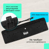 Набор проводной SONNEN KB-S110, USB, клавиатура 113 клавиш, мышь 3 кнопки, 1000 dpi, черный/серебристый, 513854, 513854