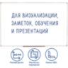 Доска магнитно-маркерная 60х90 см, ПВХ-рамка, ГАРАНТИЯ 10 ЛЕТ, РОССИЯ, STAFF, 236158, 236158