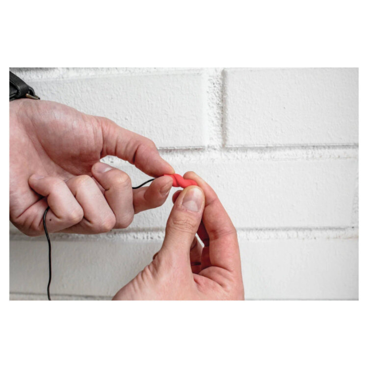 Беруши одноразовые, со шнурком, SNR 37дБ, 1 пара, пакет, JETA SAFETY, JEM21, 100 штук, 671084