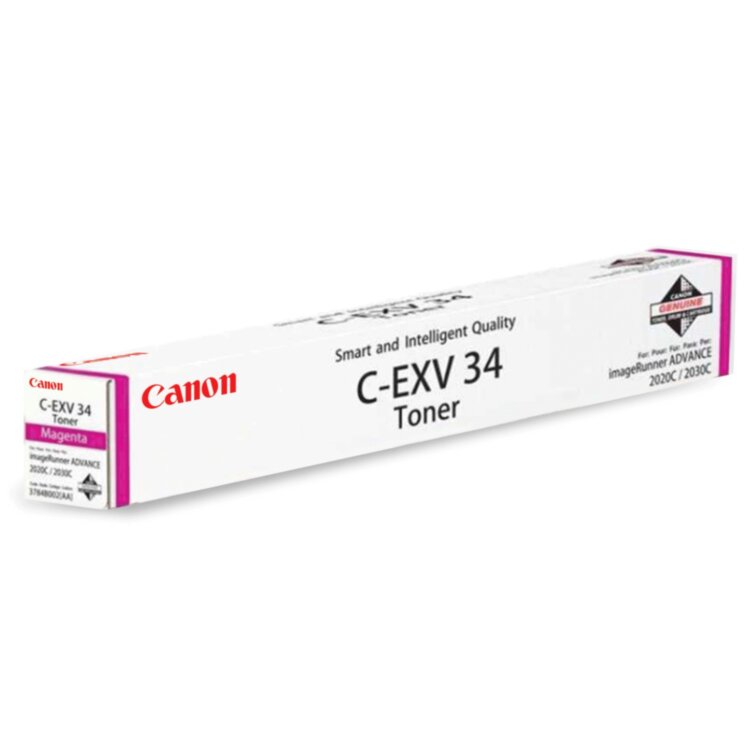 Тонер CANON (C-EXV34M) iR C9060/C9065/C9070, пурпурный, оригинальный, ресурс 16000 страниц, 3784B002, 320717
