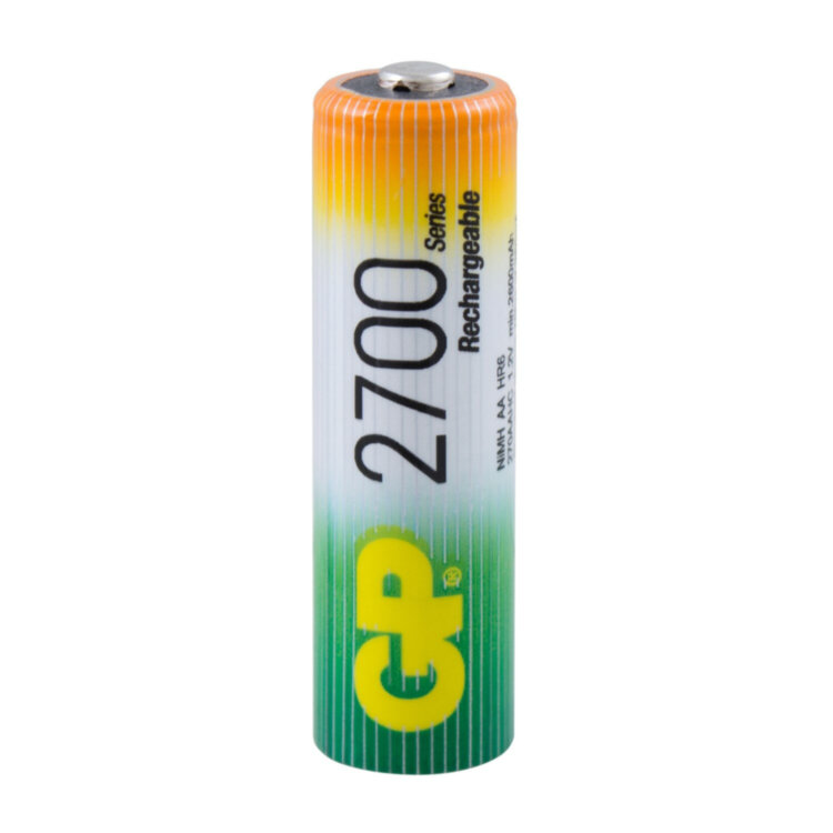 Батарейки аккумуляторные НАБОР 8 шт. (ПРОМО 4+4) GP AA+ААА (HR6+HR03) 2650mAh+930mAh, 270AA/100AAA, 456695