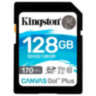 Карта памяти SDXC 128GB KINGSTON Canvas Go Plus, UHS-I U3, 170 Мб/с (class 10), SDG3/128GB, 513644
