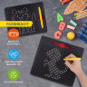 Магнитный планшет доска MAGPAD MAX для рисования 25х28 см, 713 шариков, BRAUBERG KIDS, 664922, 664922