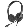 Наушники с микрофоном (гарнитура) A4TECH Fstyler FH100U, проводные, 2 м, USB, черные, 1774509, 513933