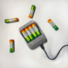 Батарейки аккумуляторные Ni-Mh пальчиковые КОМПЛЕКТ 2 шт. АА (HR6) 2650 mAh, GP, 270AAHC-2DECRC2, 457767