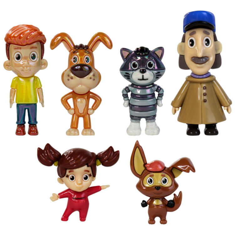 Коллекционная фигурка ПРОСТОКВАШИНО, АССОРТИ, 6 видов, FUNKY TOYS, 667438